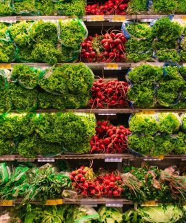 Daržovių skyrius. Pexels nuotr.