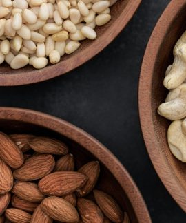 Riešutai. Pexels nuotr.