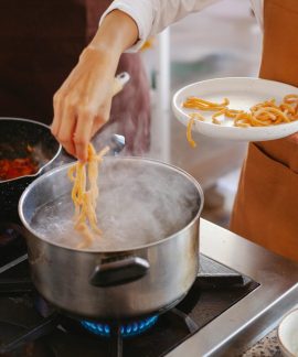 Makaronai. Pexels nuotr.