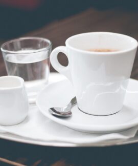 coffee, water, cafe, espresso, cups, nature, utencils