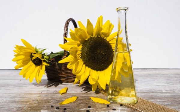 oil, sunflower oil, beautiful flowers, edible oil, food, flower wallpaper, nourishment, cook, sunflower, bottle, flower, plant, flora, yellow, summer, flower background, blossom, bloom, nature, bloom, sunflower seeds, kernels, seeds