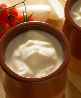 sour cream, pot, ceramic, tomatoes, sour cream, sour cream, sour cream, sour cream, sour cream