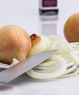 onion, slice, knife, food, ingredient, raw, vegetarian, healthy, vegetable, cooking, vegan, fresh, cut, culinary, eating, tears, crying, kitchen, onion, onion, onion, onion, onion