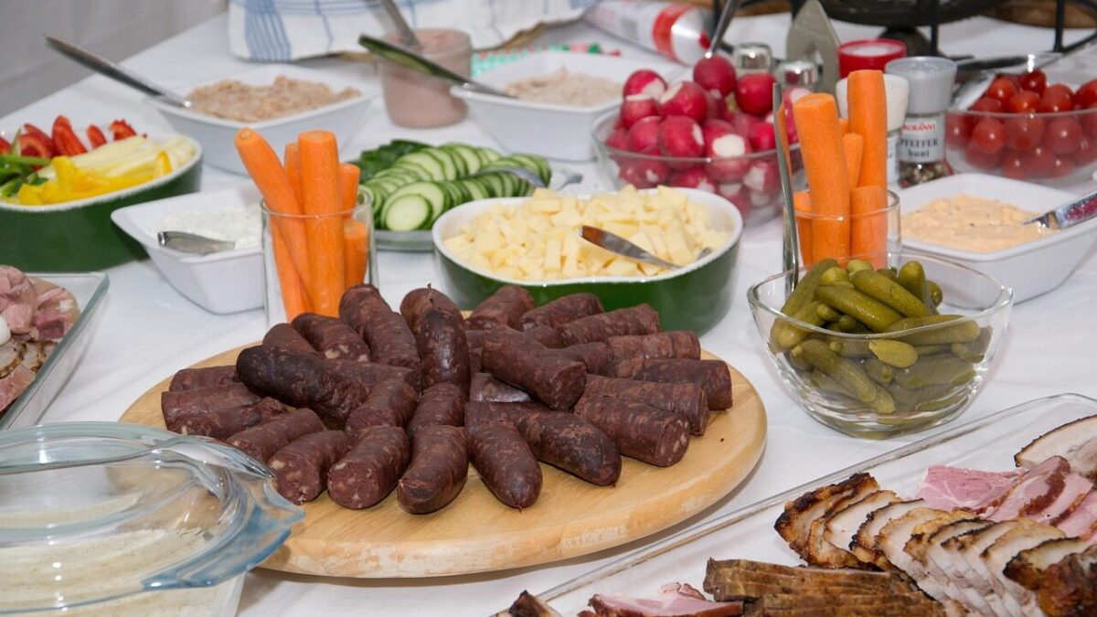 meal, buffet, food, enjoyment, yummy, cold buffet, blood sausage, cheese, hearty, gourmet, bacon, cold roast, blood sausage, blood sausage, blood sausage, blood sausage, blood sausage