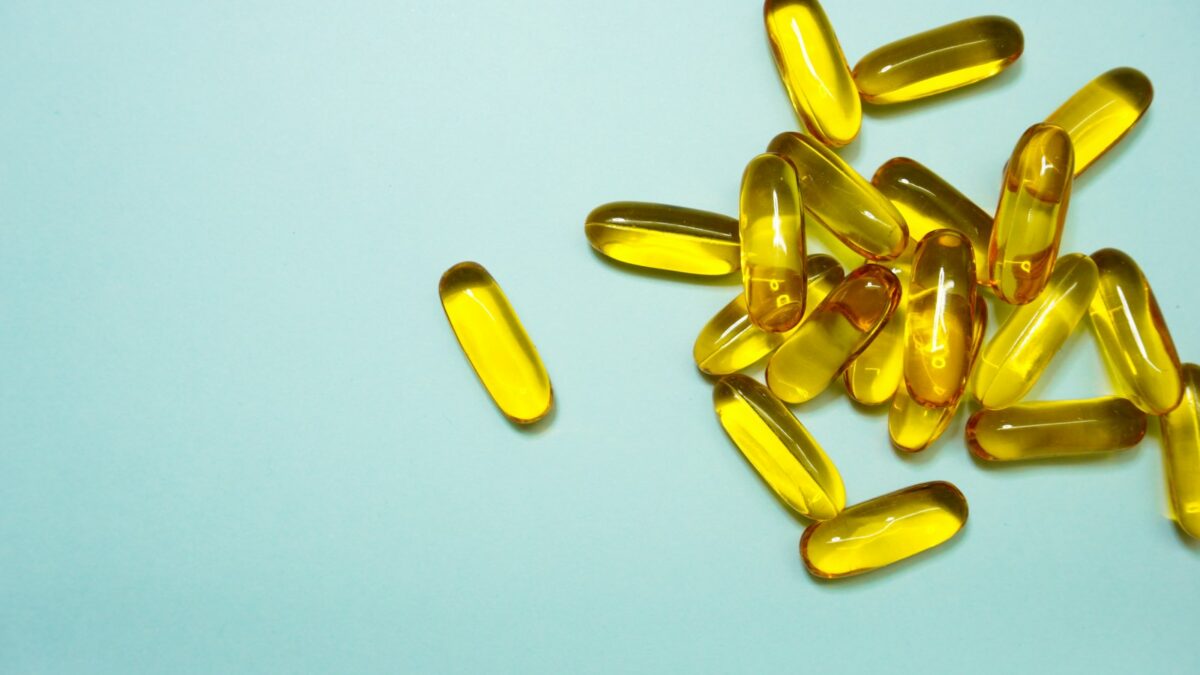 brown and yellow medication tablets