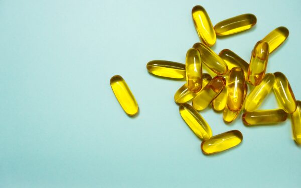 brown and yellow medication tablets