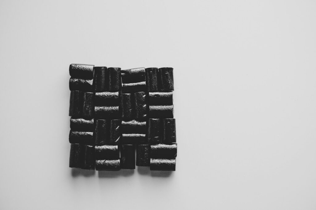 small black stones