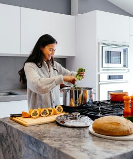 Maisto gaminimas. Unsplash nuotr.