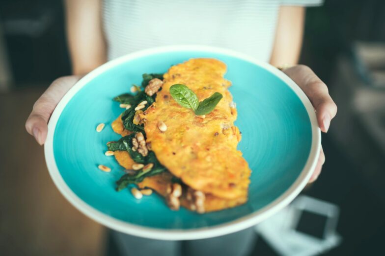 egg omelet dish