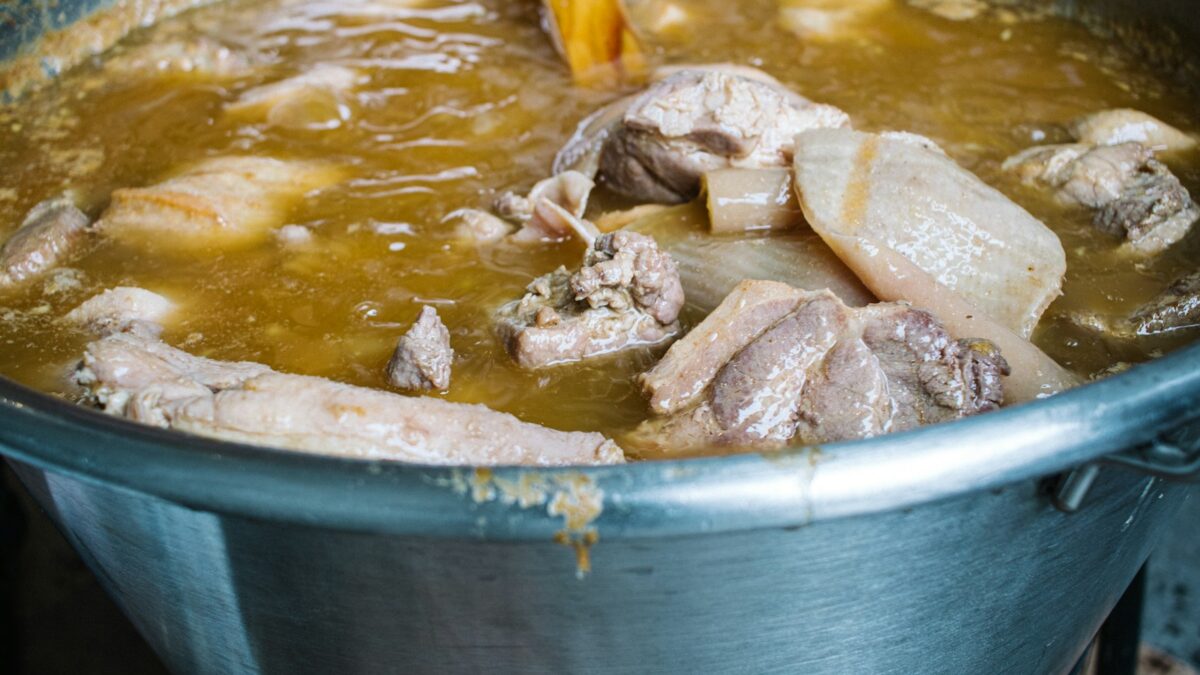 a bowl of soup
