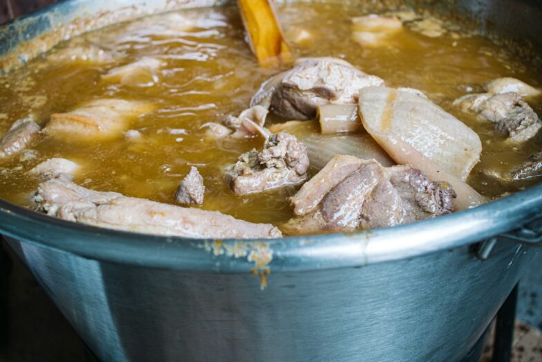 a bowl of soup