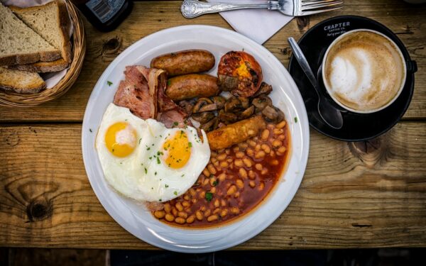 a plate of food