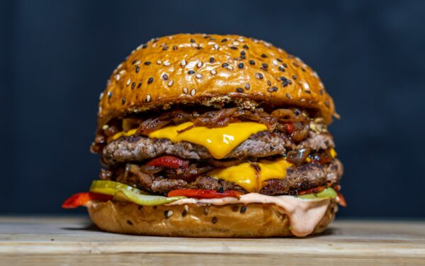 double patty cheeseburger