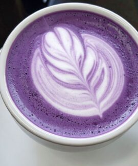 Ube latte. Canva nuotr.