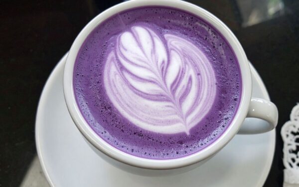 Ube latte. Canva nuotr.