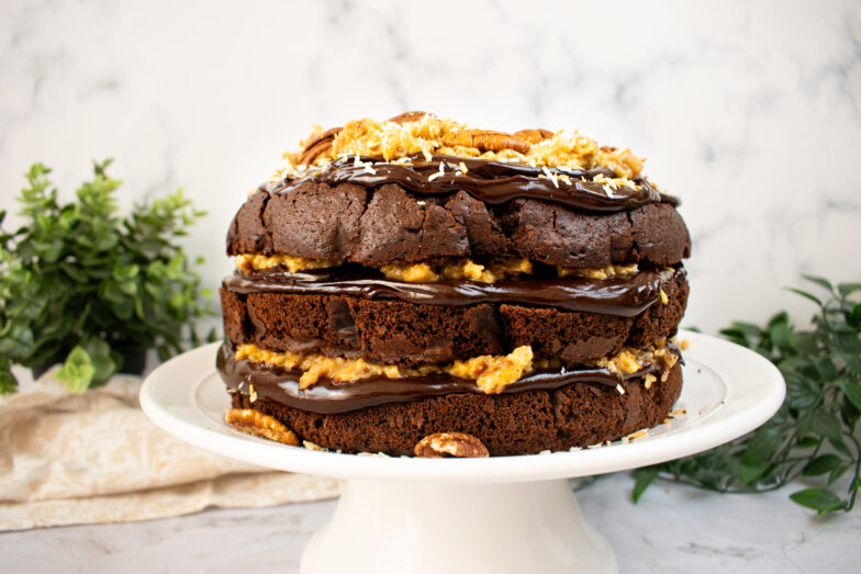 Vokiškas šokoladinis tortas