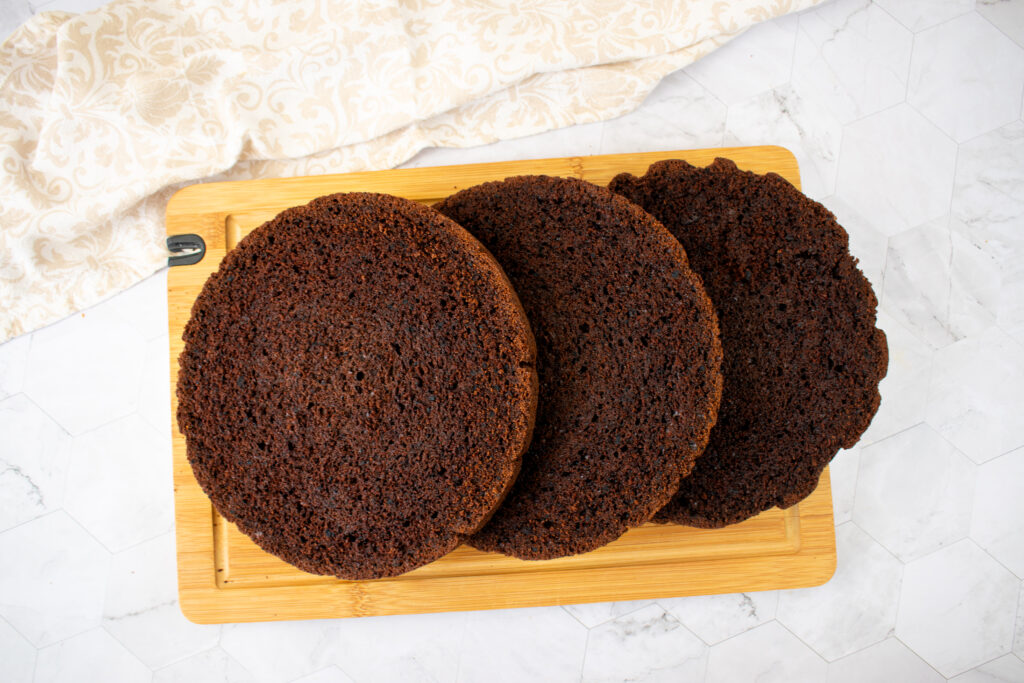 Vokiškas šokoladinis tortas. Biskvitas