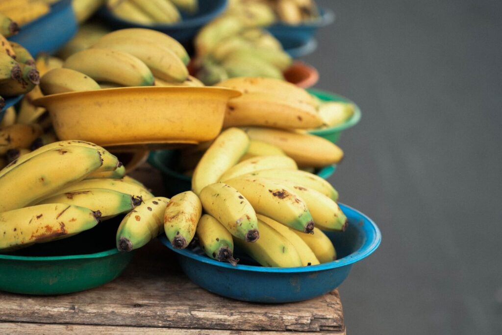 Bananai. Pexels nuotr.